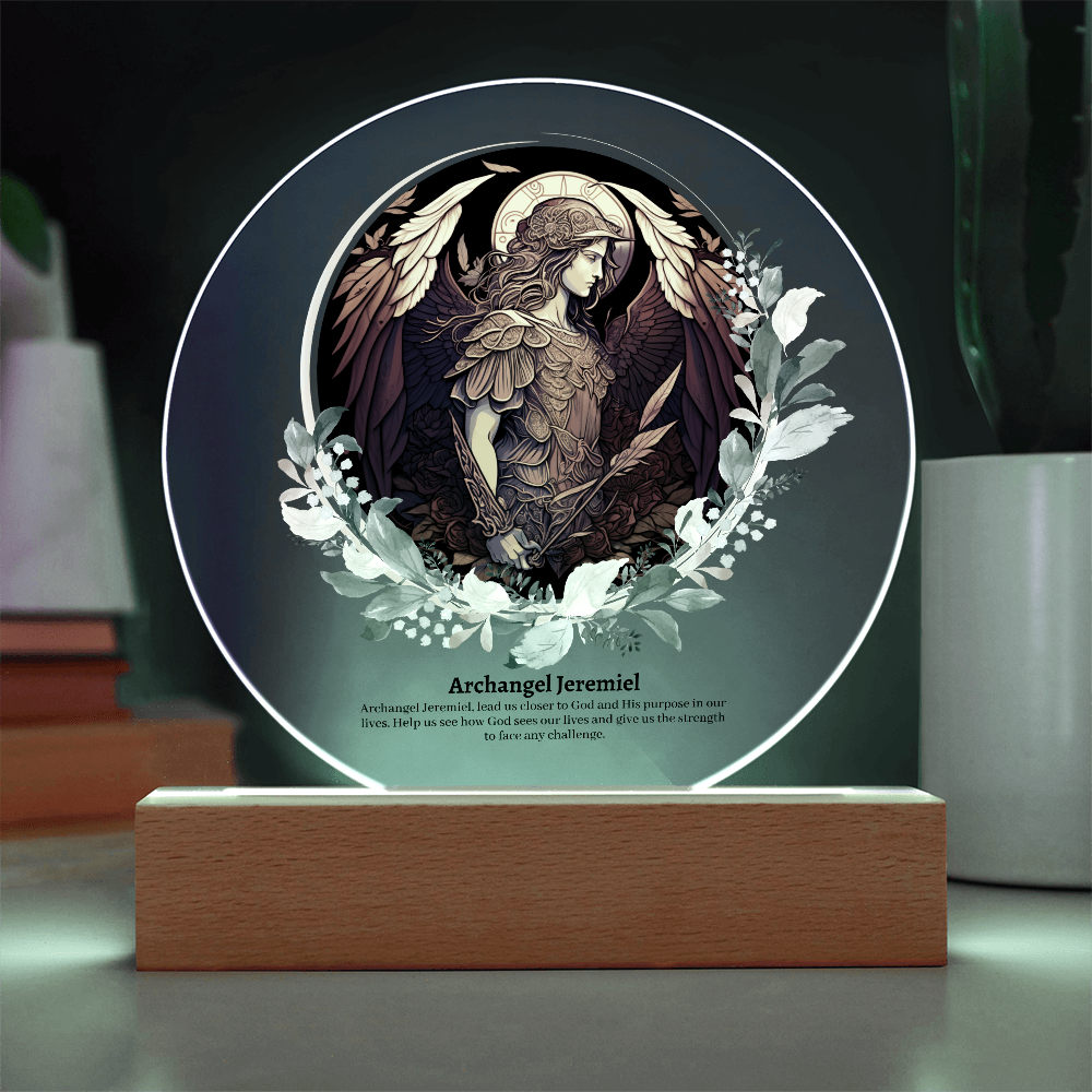 Archangel Jeremiel Acrylic Plaque